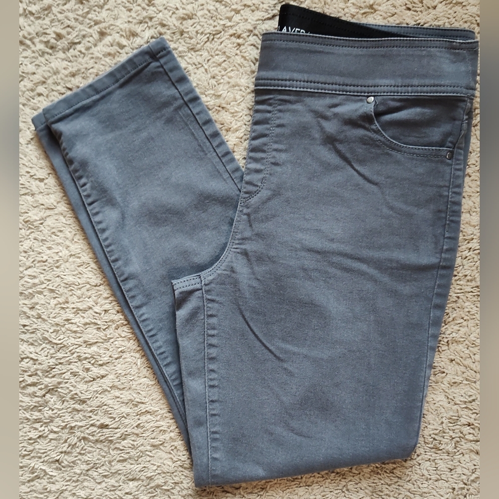 Women's Kim Rogers Straight Leg Pull On Pants Size 12